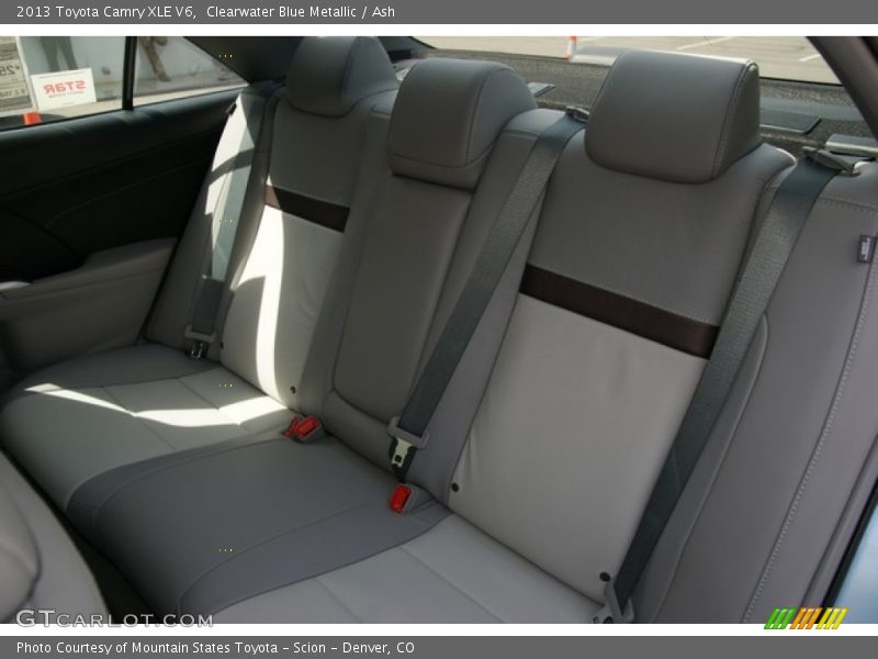 Clearwater Blue Metallic / Ash 2013 Toyota Camry XLE V6