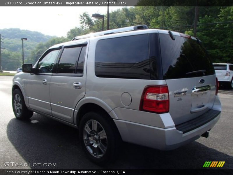Ingot Silver Metallic / Charcoal Black 2010 Ford Expedition Limited 4x4