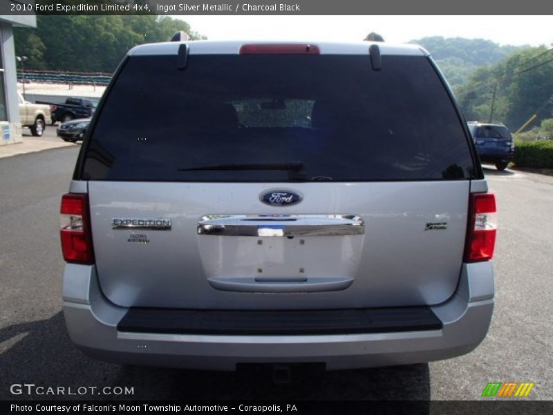 Ingot Silver Metallic / Charcoal Black 2010 Ford Expedition Limited 4x4