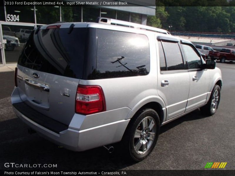 Ingot Silver Metallic / Charcoal Black 2010 Ford Expedition Limited 4x4