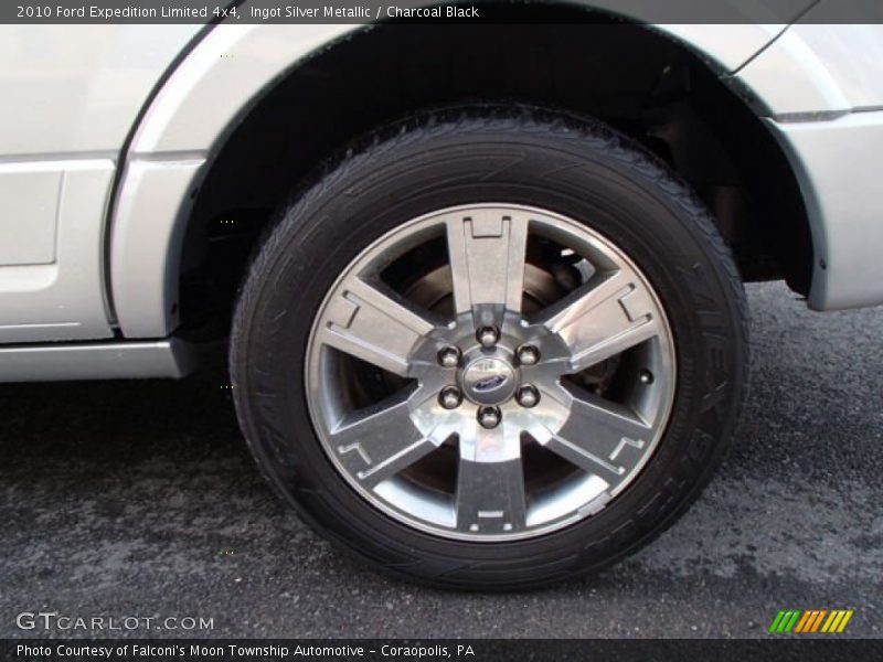 Ingot Silver Metallic / Charcoal Black 2010 Ford Expedition Limited 4x4