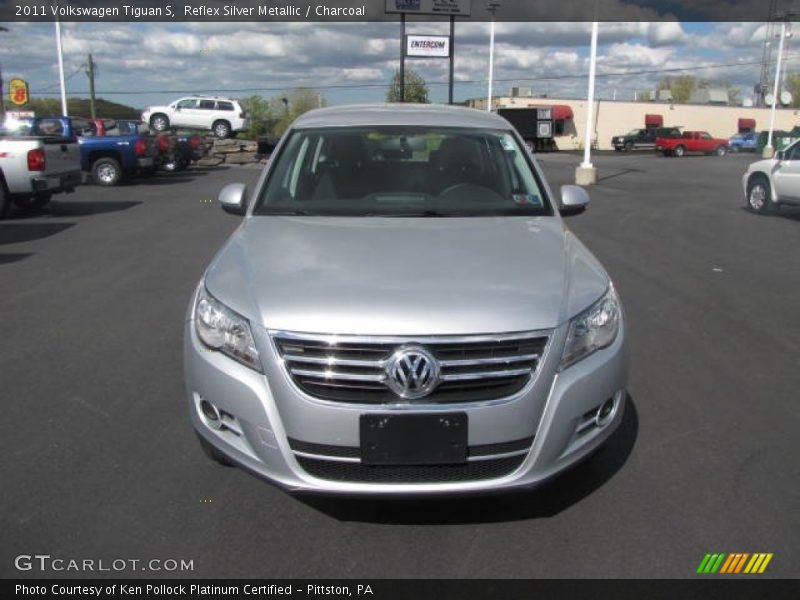 Reflex Silver Metallic / Charcoal 2011 Volkswagen Tiguan S