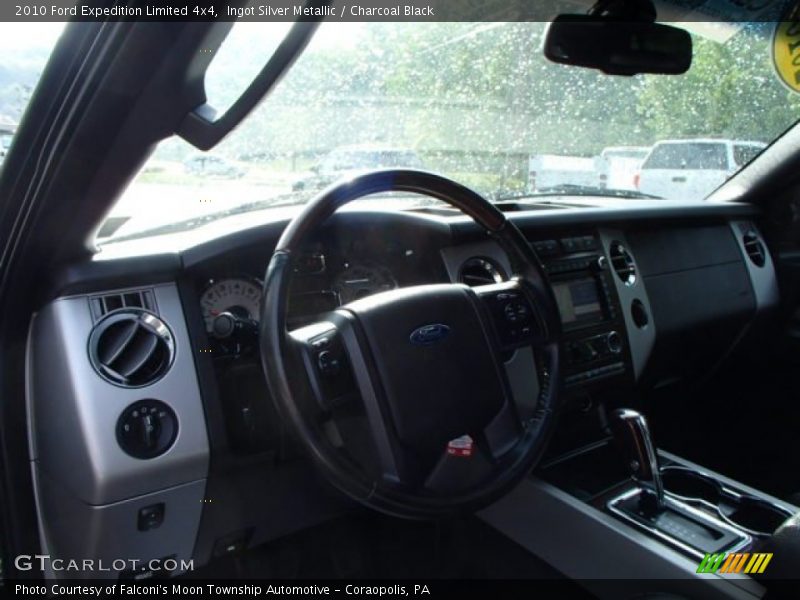Ingot Silver Metallic / Charcoal Black 2010 Ford Expedition Limited 4x4