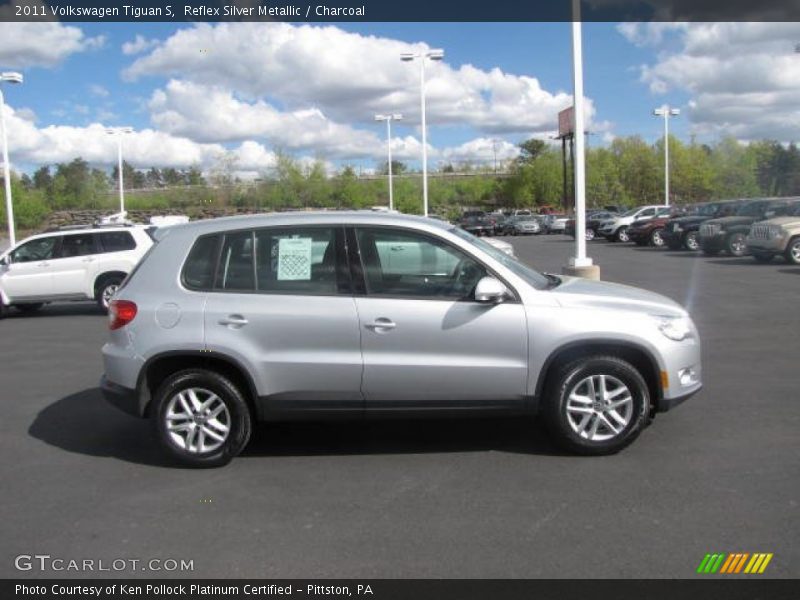 Reflex Silver Metallic / Charcoal 2011 Volkswagen Tiguan S