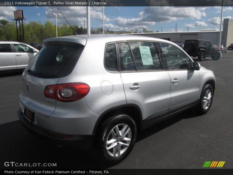 Reflex Silver Metallic / Charcoal 2011 Volkswagen Tiguan S