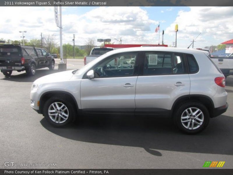 Reflex Silver Metallic / Charcoal 2011 Volkswagen Tiguan S