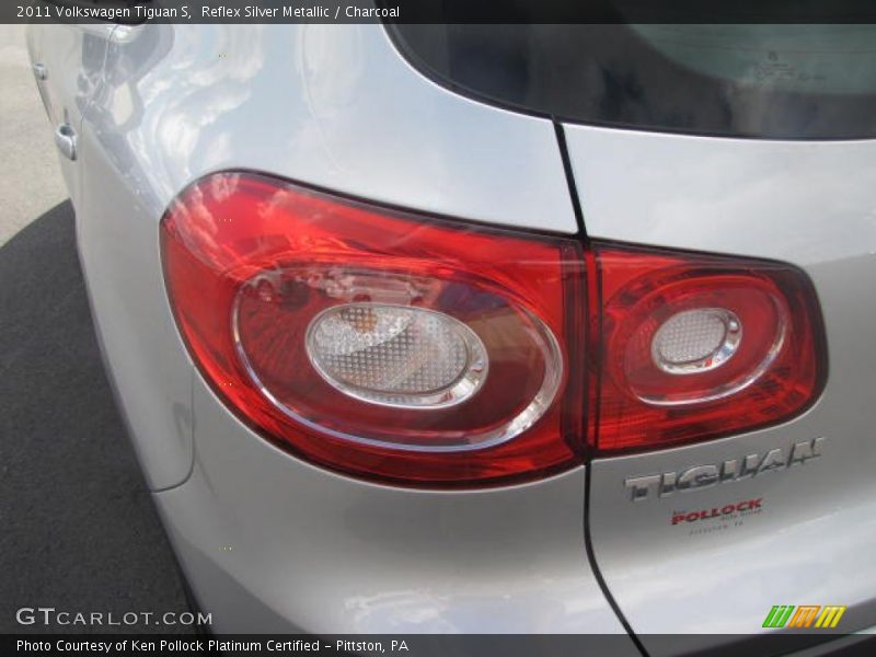 Reflex Silver Metallic / Charcoal 2011 Volkswagen Tiguan S
