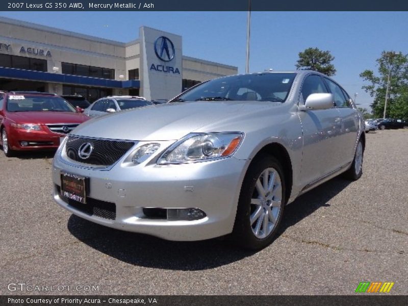 Mercury Metallic / Ash 2007 Lexus GS 350 AWD