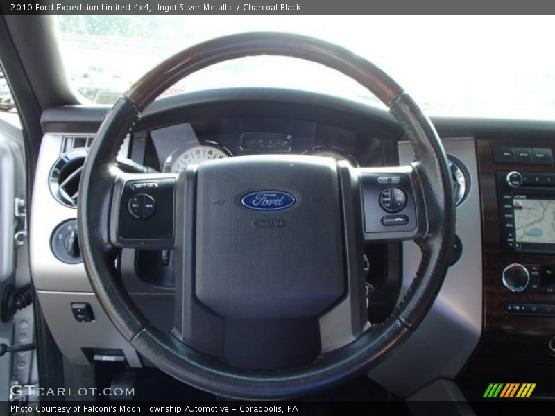 Ingot Silver Metallic / Charcoal Black 2010 Ford Expedition Limited 4x4