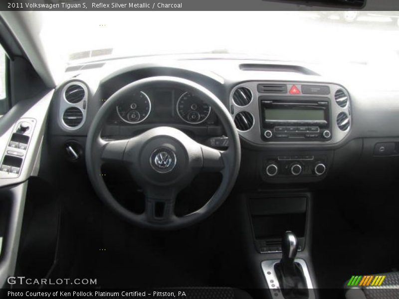 Reflex Silver Metallic / Charcoal 2011 Volkswagen Tiguan S