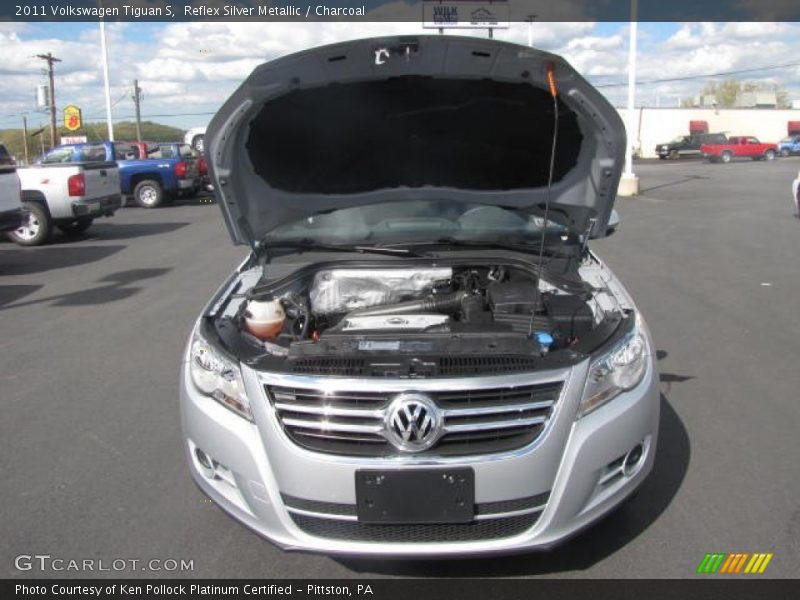 Reflex Silver Metallic / Charcoal 2011 Volkswagen Tiguan S