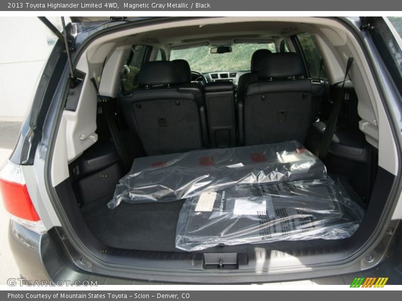 Magnetic Gray Metallic / Black 2013 Toyota Highlander Limited 4WD