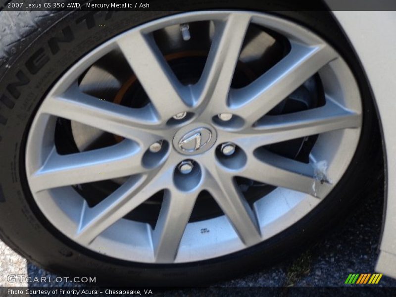  2007 GS 350 AWD Wheel