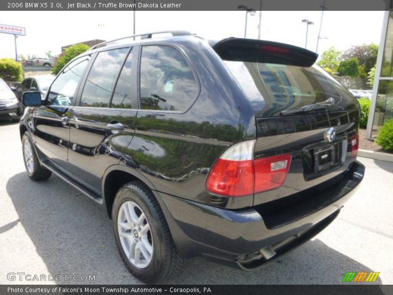 Jet Black / Truffle Brown Dakota Leather 2006 BMW X5 3.0i