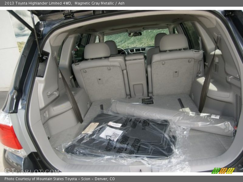 Magnetic Gray Metallic / Ash 2013 Toyota Highlander Limited 4WD