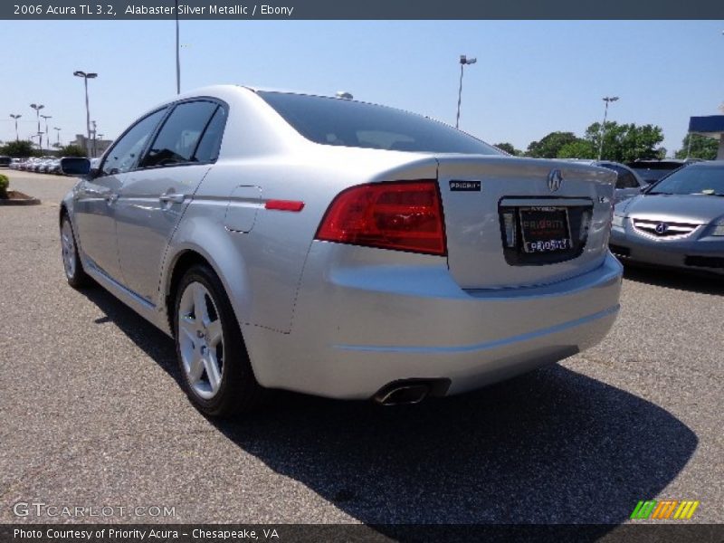 Alabaster Silver Metallic / Ebony 2006 Acura TL 3.2