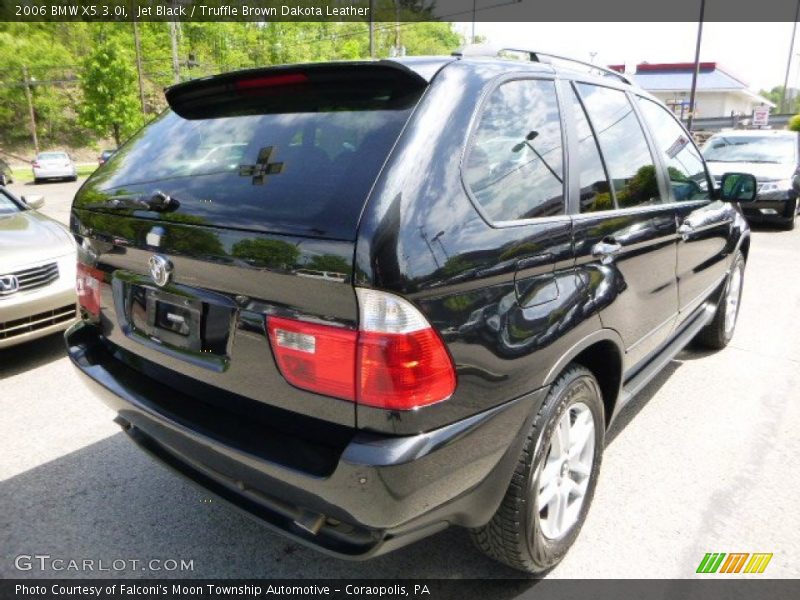 Jet Black / Truffle Brown Dakota Leather 2006 BMW X5 3.0i