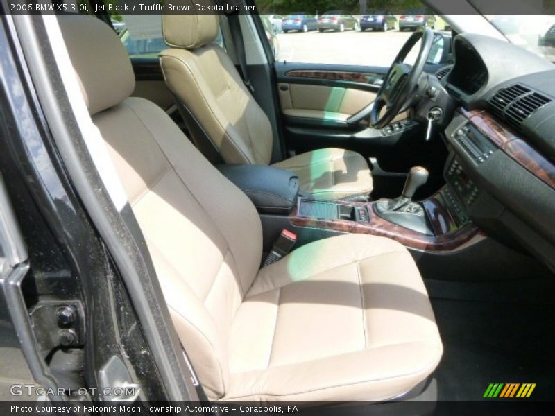  2006 X5 3.0i Truffle Brown Dakota Leather Interior