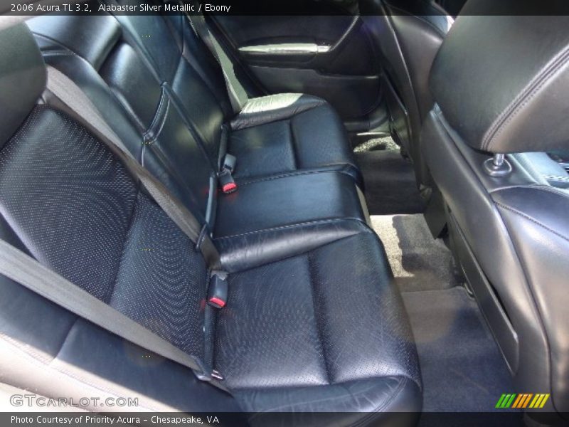 Alabaster Silver Metallic / Ebony 2006 Acura TL 3.2