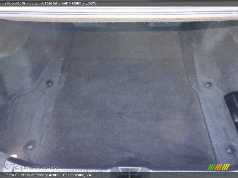 Alabaster Silver Metallic / Ebony 2006 Acura TL 3.2