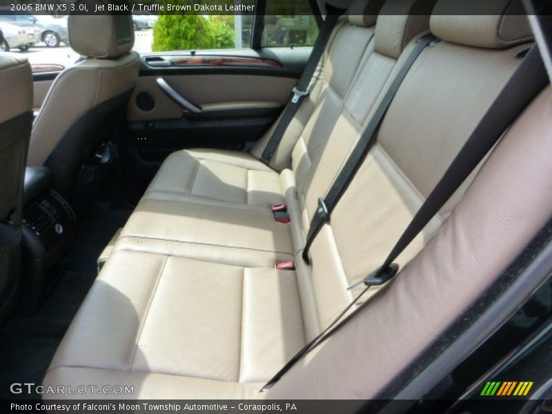 Jet Black / Truffle Brown Dakota Leather 2006 BMW X5 3.0i