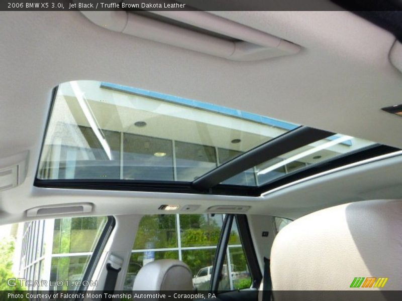 Jet Black / Truffle Brown Dakota Leather 2006 BMW X5 3.0i