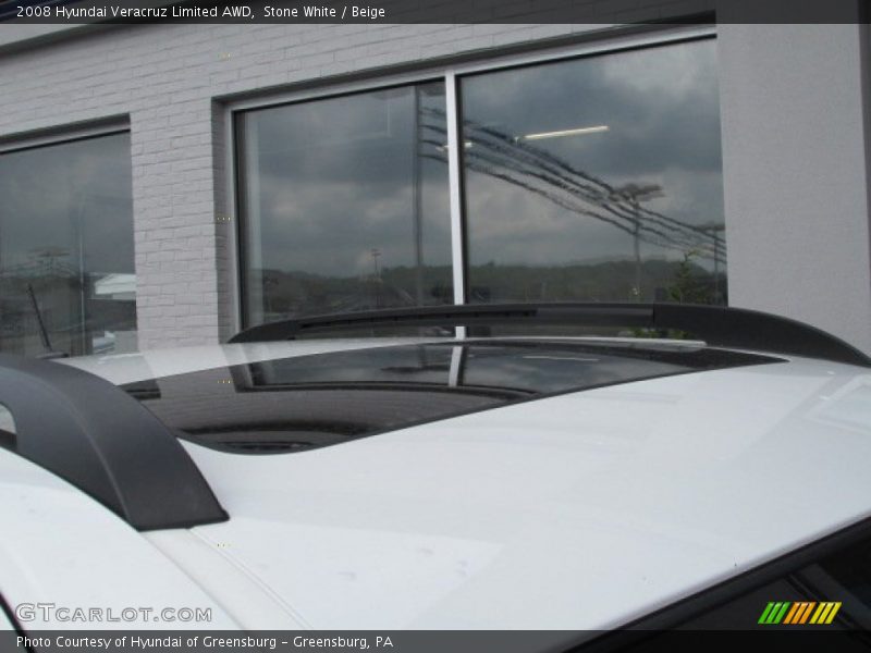 Stone White / Beige 2008 Hyundai Veracruz Limited AWD