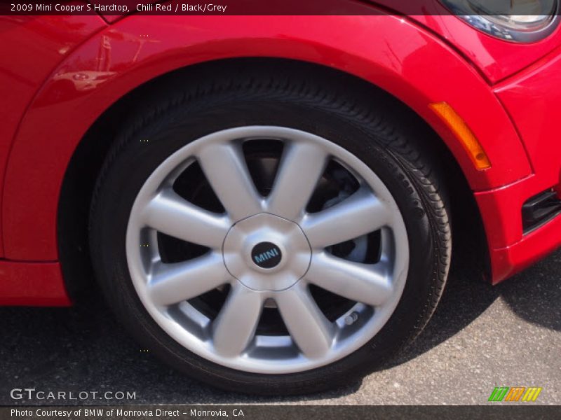 Chili Red / Black/Grey 2009 Mini Cooper S Hardtop