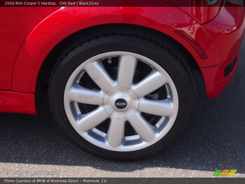 Chili Red / Black/Grey 2009 Mini Cooper S Hardtop
