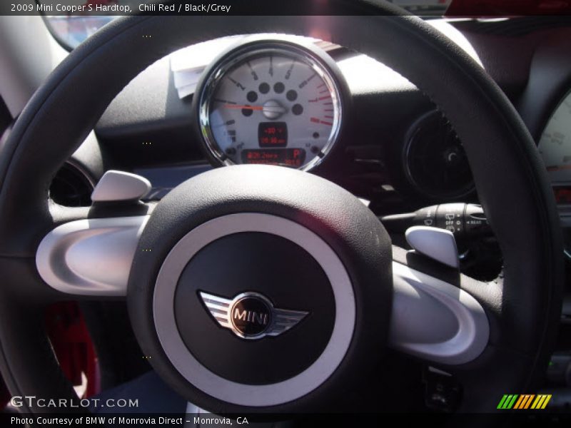 Chili Red / Black/Grey 2009 Mini Cooper S Hardtop