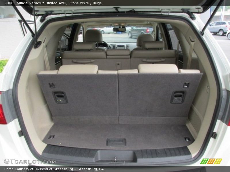 Stone White / Beige 2008 Hyundai Veracruz Limited AWD