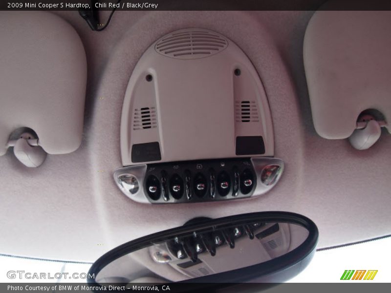 Chili Red / Black/Grey 2009 Mini Cooper S Hardtop