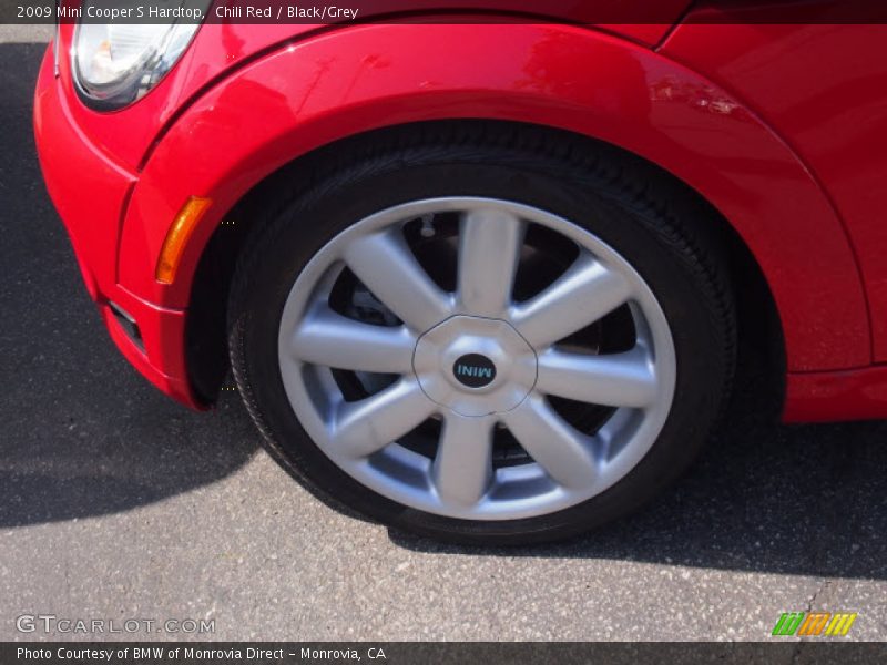 Chili Red / Black/Grey 2009 Mini Cooper S Hardtop