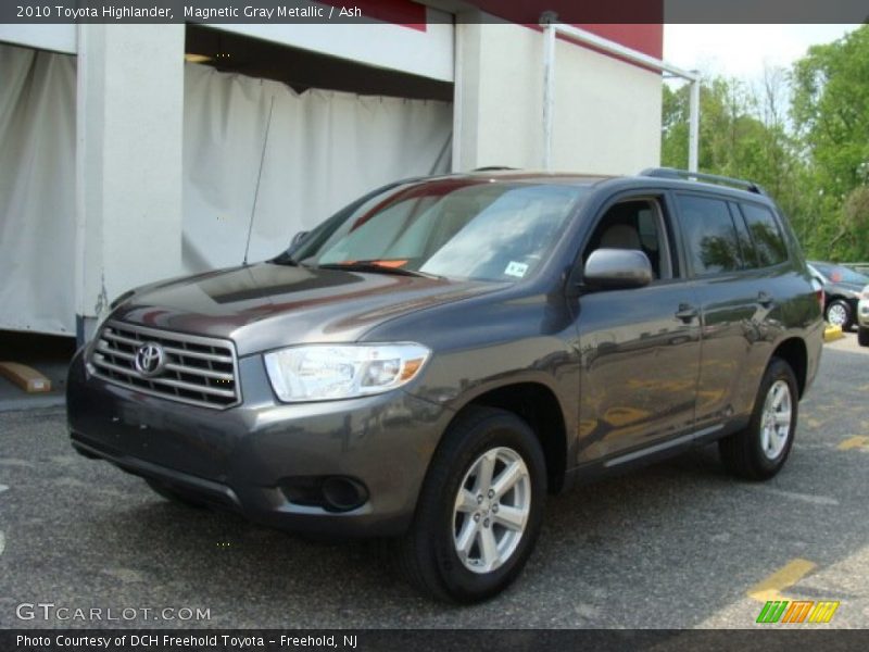 Magnetic Gray Metallic / Ash 2010 Toyota Highlander