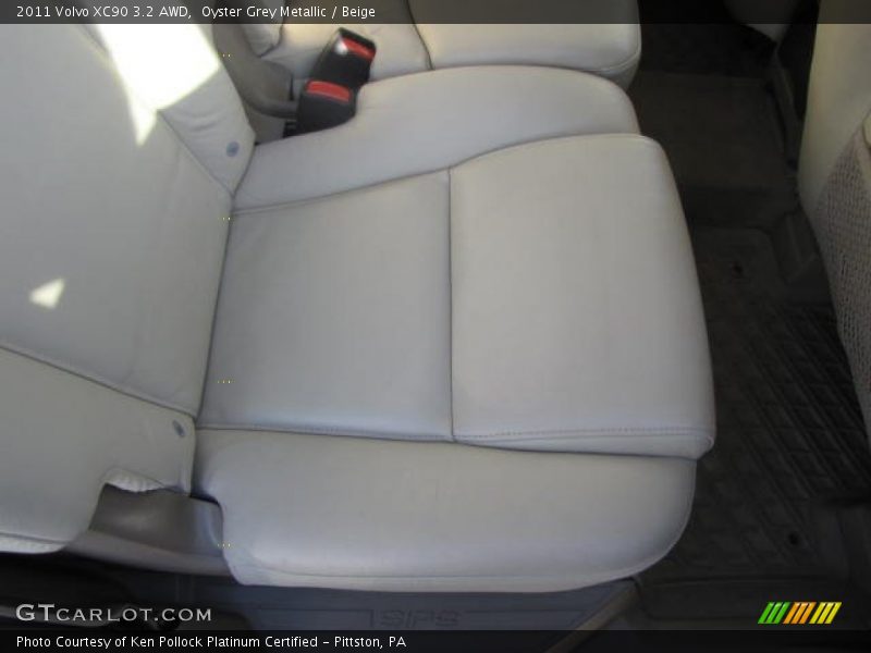 Oyster Grey Metallic / Beige 2011 Volvo XC90 3.2 AWD