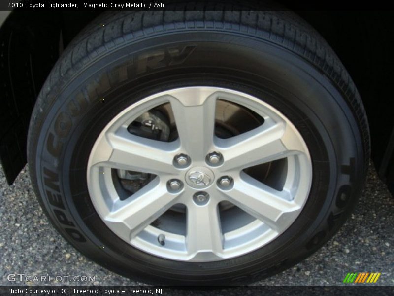 Magnetic Gray Metallic / Ash 2010 Toyota Highlander