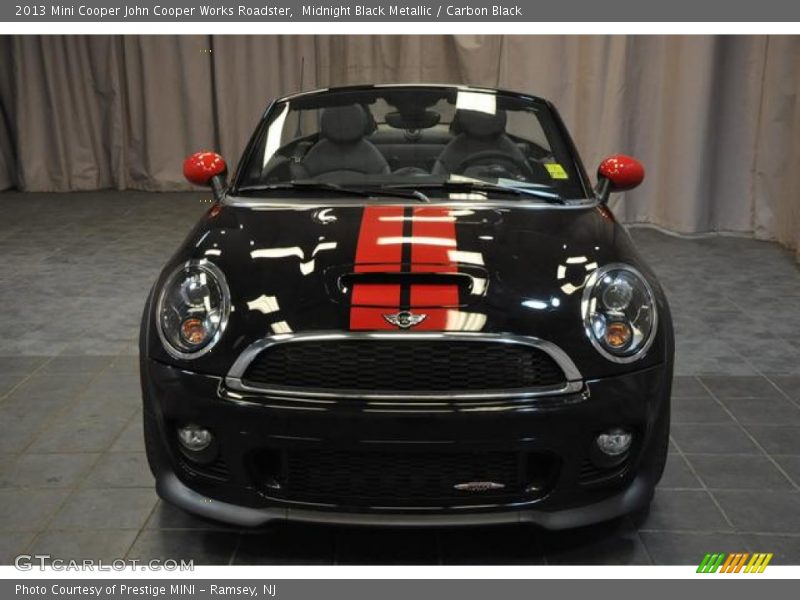 Midnight Black Metallic / Carbon Black 2013 Mini Cooper John Cooper Works Roadster
