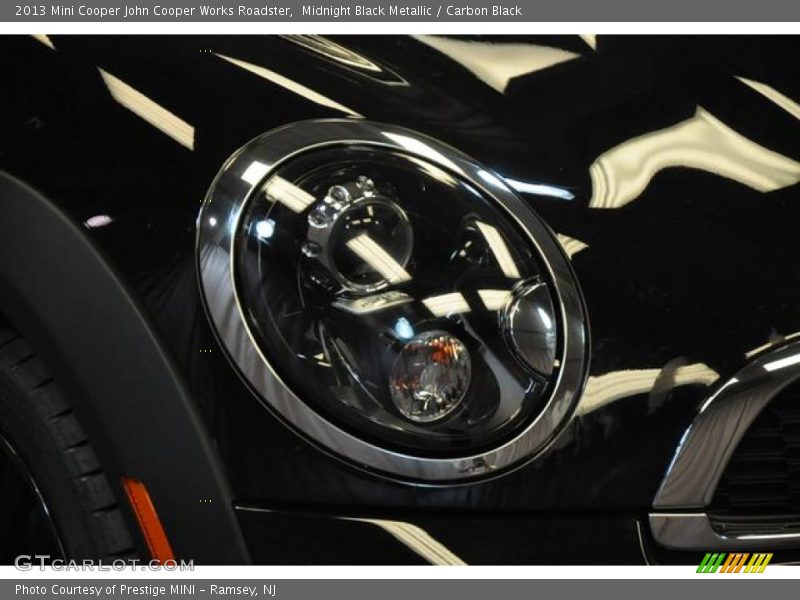 Midnight Black Metallic / Carbon Black 2013 Mini Cooper John Cooper Works Roadster