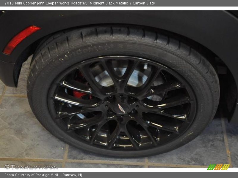 Midnight Black Metallic / Carbon Black 2013 Mini Cooper John Cooper Works Roadster