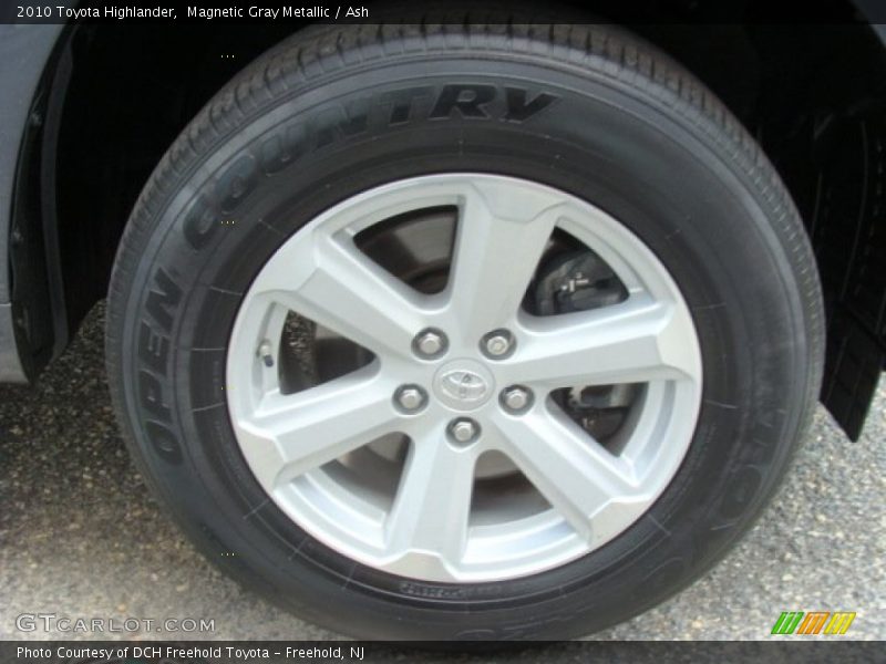 Magnetic Gray Metallic / Ash 2010 Toyota Highlander