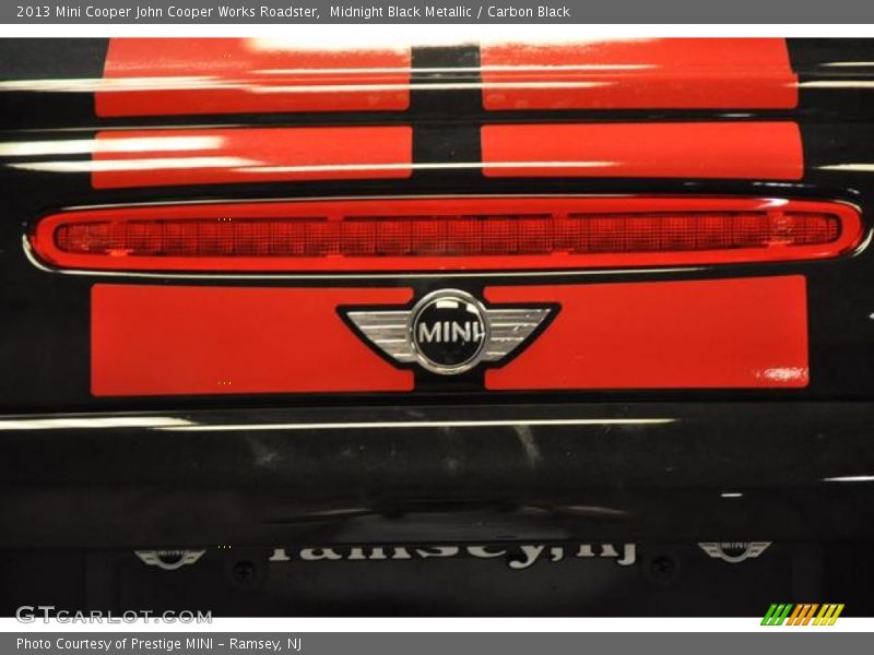 Midnight Black Metallic / Carbon Black 2013 Mini Cooper John Cooper Works Roadster
