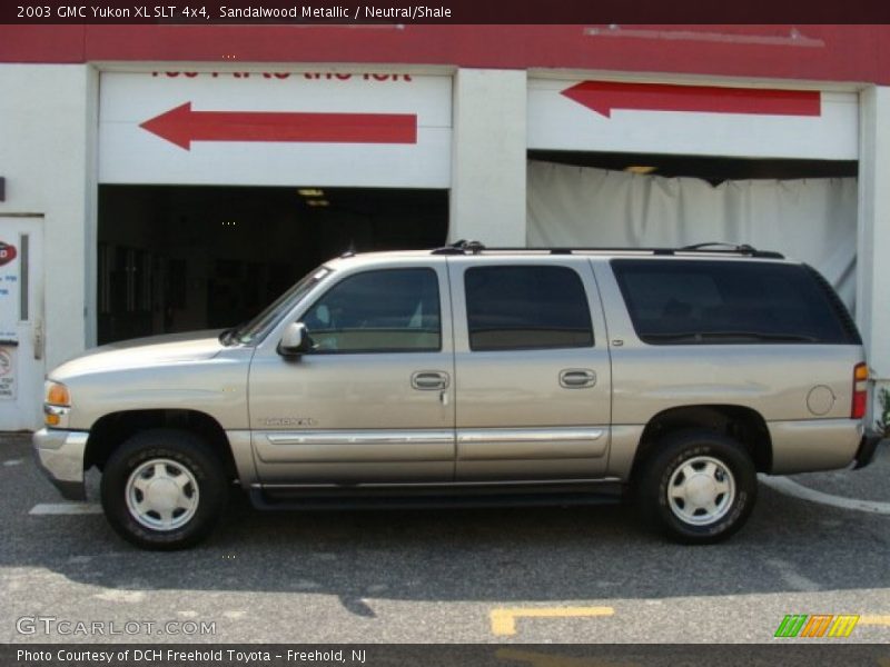 Sandalwood Metallic / Neutral/Shale 2003 GMC Yukon XL SLT 4x4