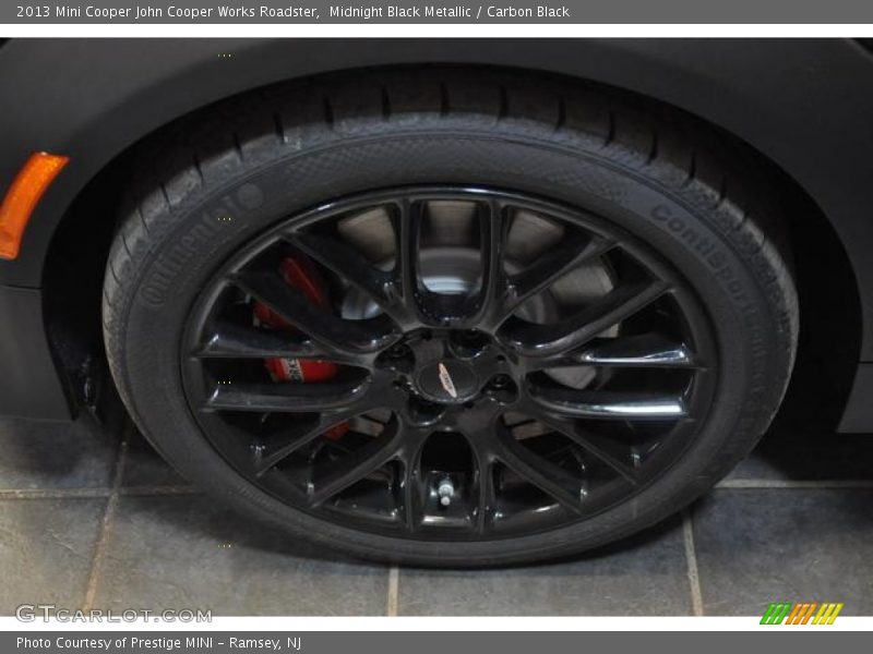 Midnight Black Metallic / Carbon Black 2013 Mini Cooper John Cooper Works Roadster