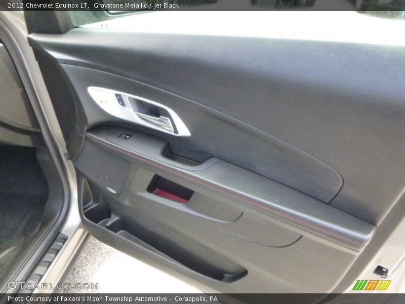 Graystone Metallic / Jet Black 2012 Chevrolet Equinox LT