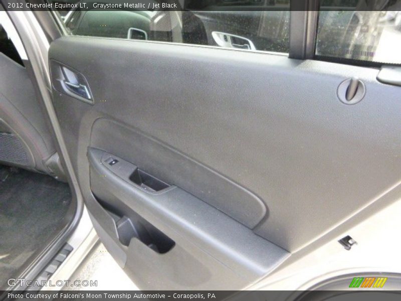 Graystone Metallic / Jet Black 2012 Chevrolet Equinox LT