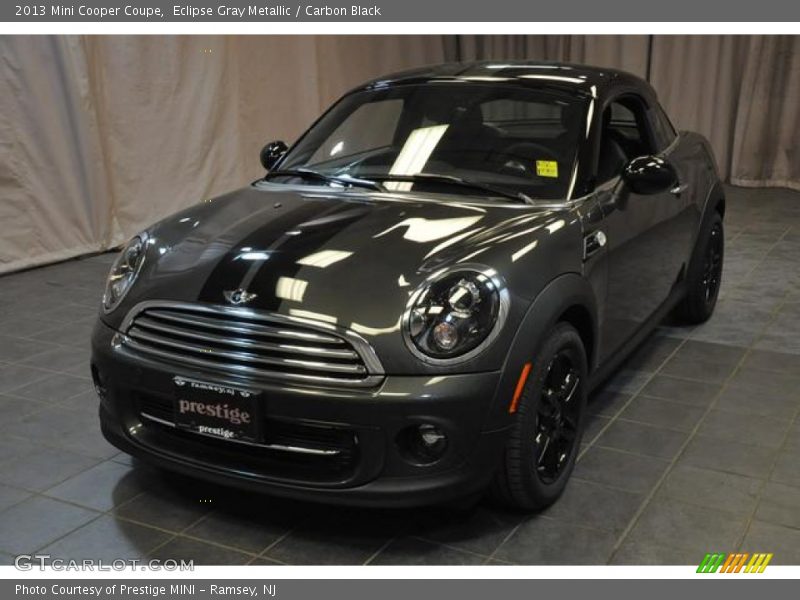Eclipse Gray Metallic / Carbon Black 2013 Mini Cooper Coupe