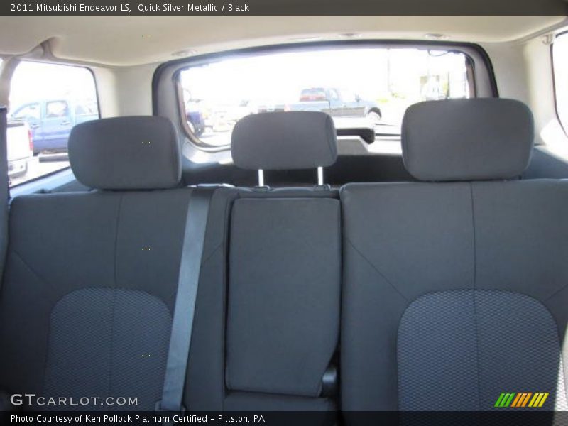 Quick Silver Metallic / Black 2011 Mitsubishi Endeavor LS