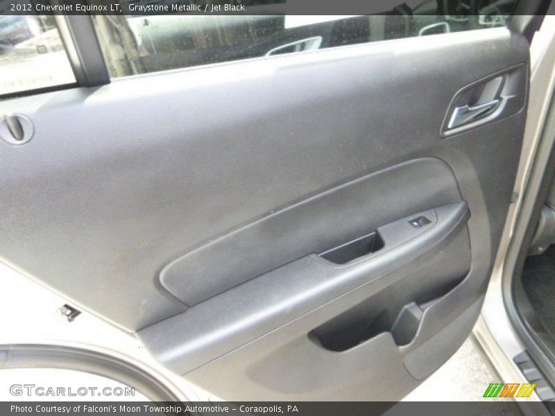 Graystone Metallic / Jet Black 2012 Chevrolet Equinox LT