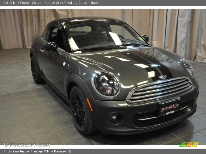 Eclipse Gray Metallic / Carbon Black 2013 Mini Cooper Coupe