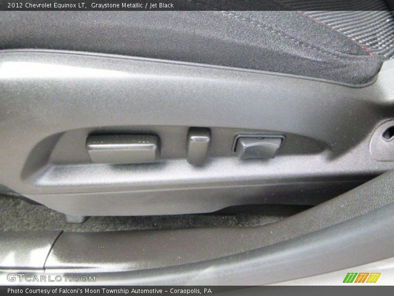 Graystone Metallic / Jet Black 2012 Chevrolet Equinox LT